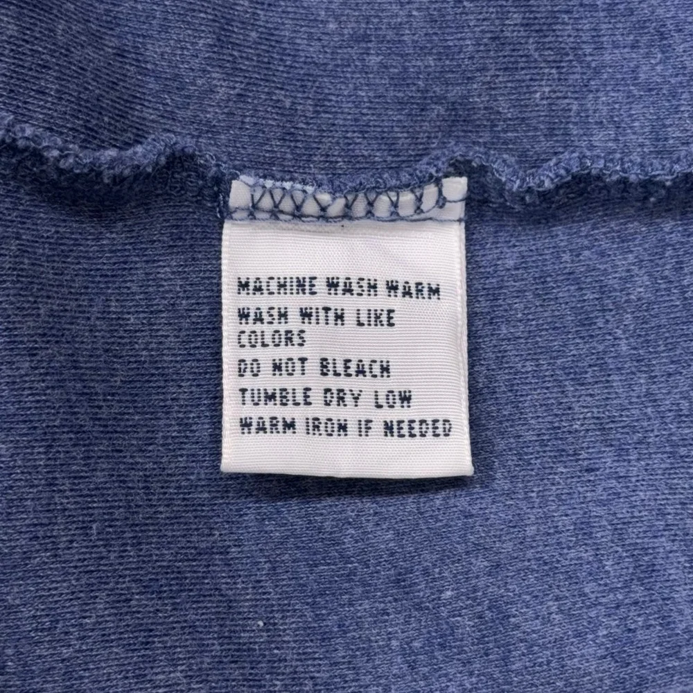 Polo Ralph Lauren Mens Large Blue Heathered Cotton Short Sleeve Polo Shirt L